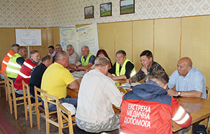 На "Белоцерковском грузовом авиакомплексе" провели специальную объектовую тренировку по гражданской защите
