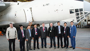 Авиационный комплекс Белой Церкви посетила делегация из Китая