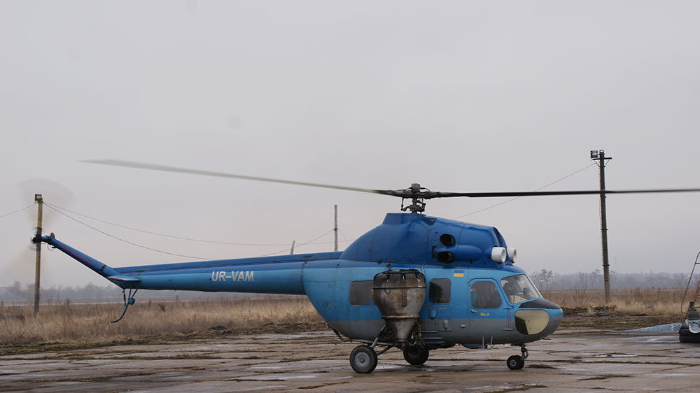 Вертолеты сельскохозяйственной авиации готовы к выполнению полевых работ